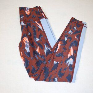 Aerie Move High Waisted 7/8 Track Legging Abstract Print Size Small